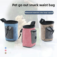 HKM-4660285 Portable Waterproof Pet Training Waist Bag with Multiple Pockets for Dog Toys and Snacks
