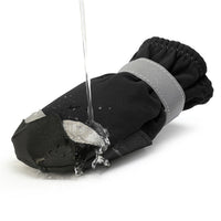 HKM-4660669 Waterproof Non-Slip Wear-Resistant Pet Shoes with Reflective Nylon and Polar Fleece Lining