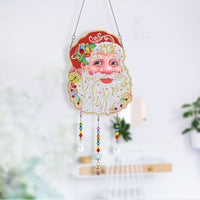 HKM-466259 Handmade 5D Beaded Diamond Painting Ornaments for Christmas - DIY Home Decor