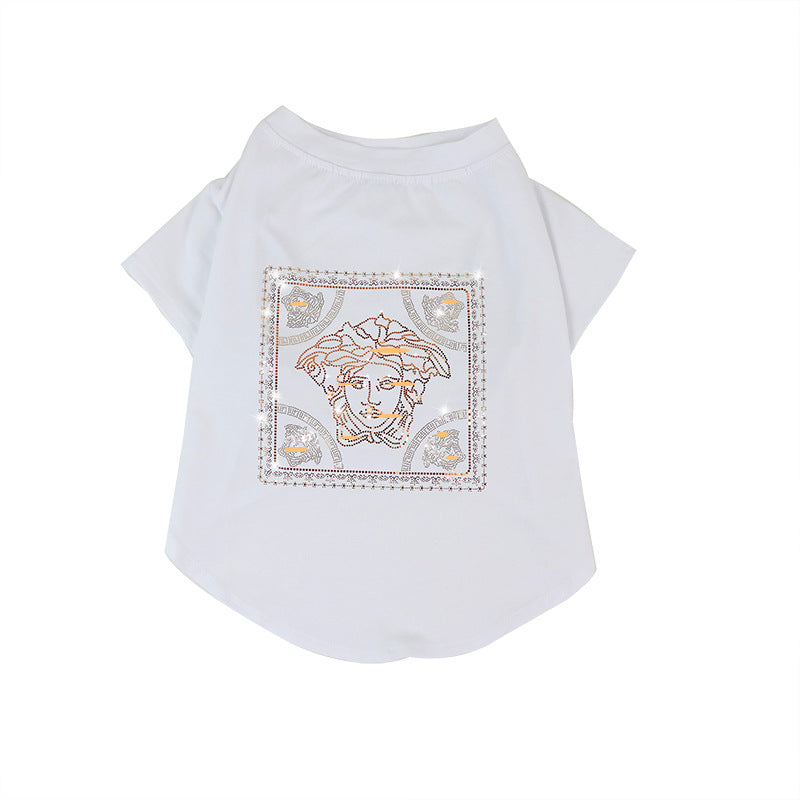 HKM-4664381 Schnauzer Summer T-Shirt - Thin Cotton Tee for All Sizes