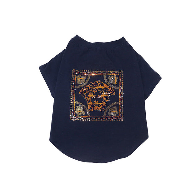 HKM-4664381 Schnauzer Summer T-Shirt - Thin Cotton Tee for All Sizes
