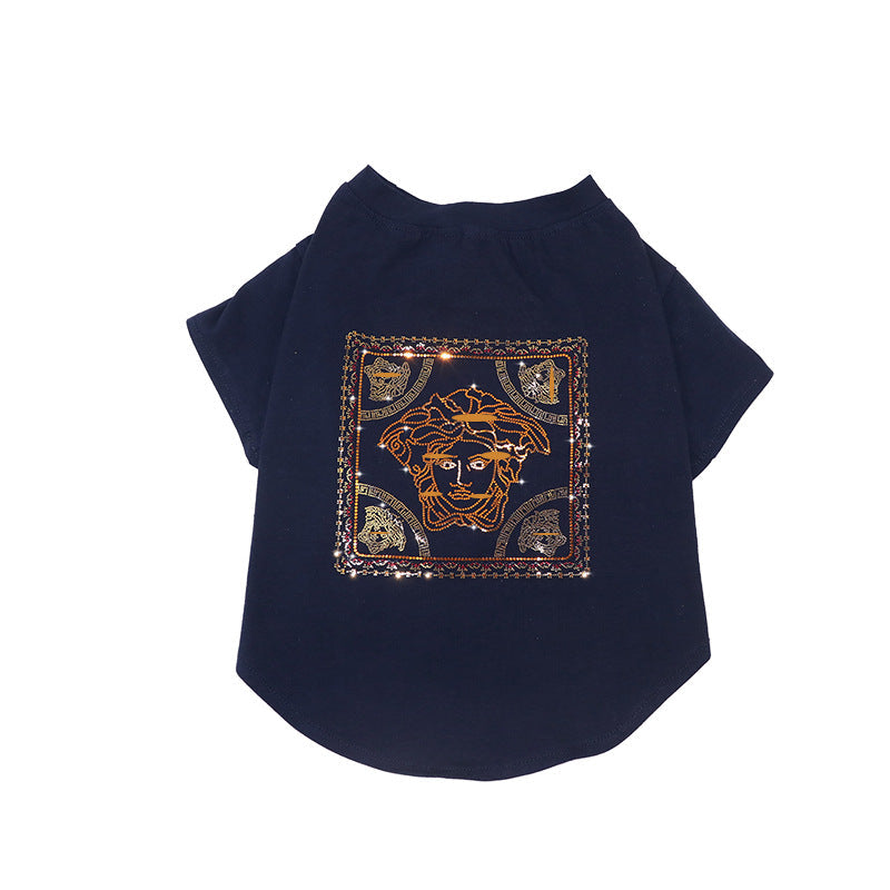 HKM-4664381 Schnauzer Summer T-Shirt - Thin Cotton Tee for All Sizes