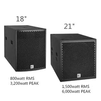 HKM-466451 18 Inch Powered DJ Subwoofer Speaker for Deep Bass Sound