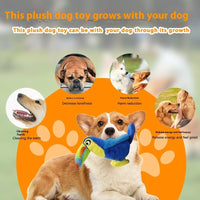 HKM-4664637 Big Billed Plush Bird Toy for Dogs - Fun, Interactive Chewing and Teasing Playtime