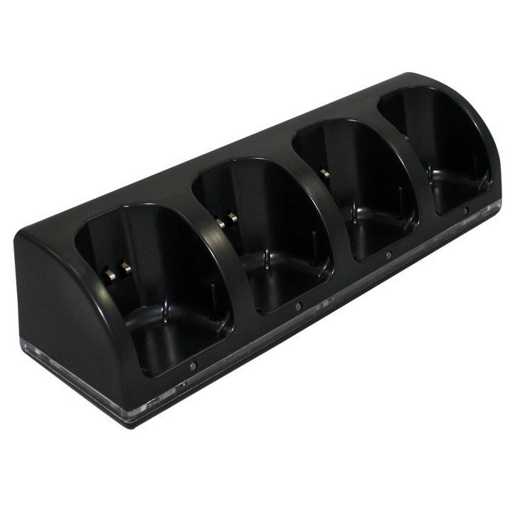 HKM-466515 Wii Four-Controller Charging Station with Four Rechargeable Batteries and USB Charging Cable