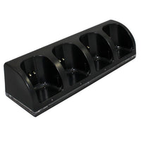 HKM-466515 Wii Four-Controller Charging Station with Four Rechargeable Batteries and USB Charging Cable