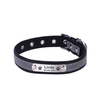 HKM-4665661 Reflective Microfiber Collars for Small and Medium Dogs and Cats - Multiple Colors Available