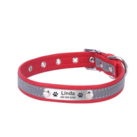HKM-4665661 Reflective Microfiber Collars for Small and Medium Dogs and Cats - Multiple Colors Available