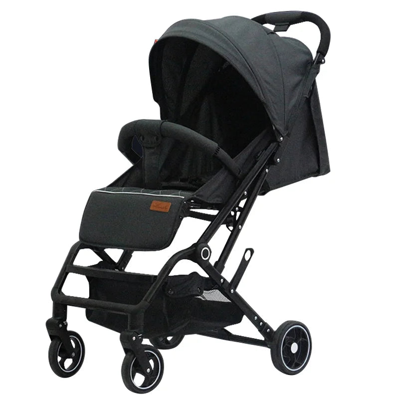 HKM-466643 Lightweight Foldable Baby Stroller with One-Hand Portable Travel Design
