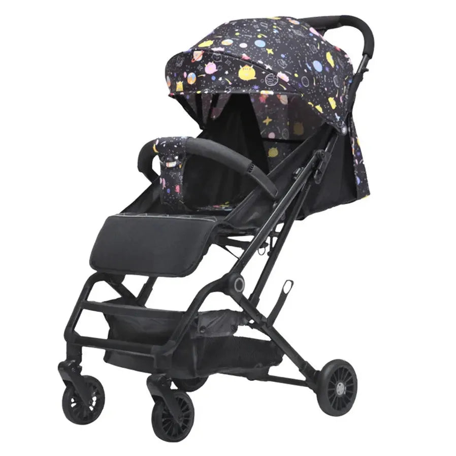 HKM-466643 Lightweight Foldable Baby Stroller with One-Hand Portable Travel Design