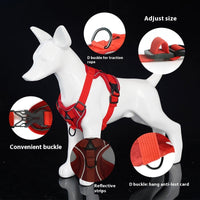 HKM-4668861 Breathable Mesh Pet Vest with Anti-Lost Collar for Dogs and Cats - Various Colors Available