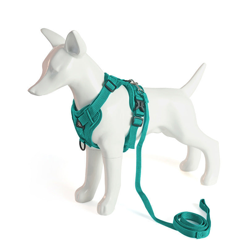 HKM-4668861 Breathable Mesh Pet Vest with Anti-Lost Collar for Dogs and Cats - Various Colors Available