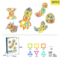 HKM-466899 Educational Jigsaw Puzzle Building Blocks for Kids - Creative Montessori Toy for Developing Intelligence