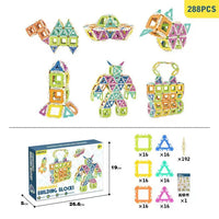 HKM-466899 Educational Jigsaw Puzzle Building Blocks for Kids - Creative Montessori Toy for Developing Intelligence