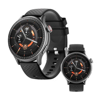 HKM-466963 1.43in Round Screen Smartwatch with Heart Rate Monitoring, Sleep Tracking, and 100 Sports Modes - 3ATM Waterproof Fitness Tracker