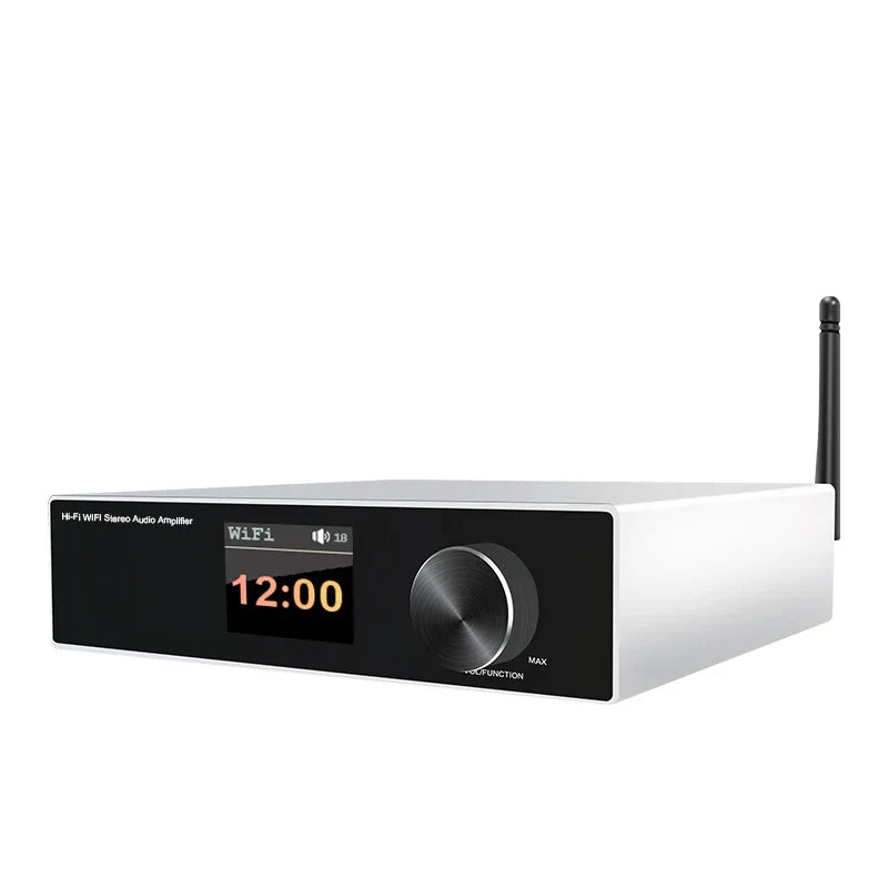 HKM-466963 Power Amplifier with Wifi and Bluetooth, Airplay 2.0, Class D DSP Technology for Home Audio System