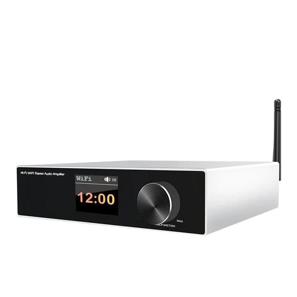HKM-466963 Power Amplifier with Wifi and Bluetooth, Airplay 2.0, Class D DSP Technology for Home Audio System