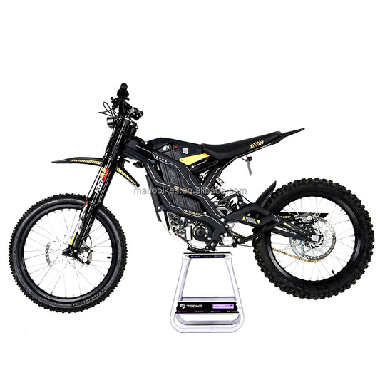 HKM-467155 High-Performance Electric Dirt Bike with 72V 16.8KW Mid Motor and 120km Range for Adults