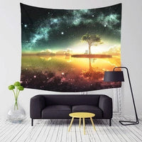 HKM-467155 Plush Fabric Digital Printed Tapestry Tarpaulin - 100% Polyester Fiber