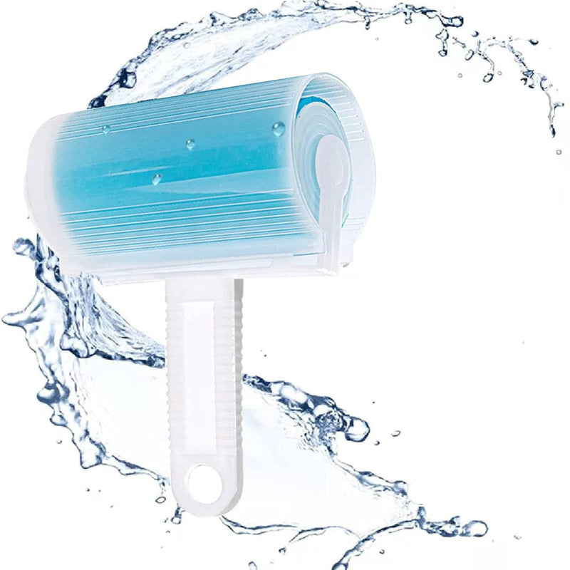 HKM-4672829 Washable Lint Roller Reusable Sticky Pet Hair Remover Cleaner with Cover for Clothes and Furniture