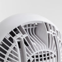 HKM-4672851 Air Circulator Fan with Remote, Oscillation, 3 Speeds, Adjustable Tilt, Quiet Motor, Small Fan for Bedroom, Office, Dorm, White