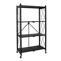HKM-467347 Multifunctional Folding Kitchen and Bathroom Storage Rack Organizer