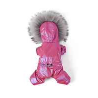 HKM-4673725 Winter Pet Down Padded Coat for Dogs - Windproof and Warm Cotton Jacket