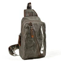 HKM-467475 Large Capacity Canvas Crossbody Bag for Men