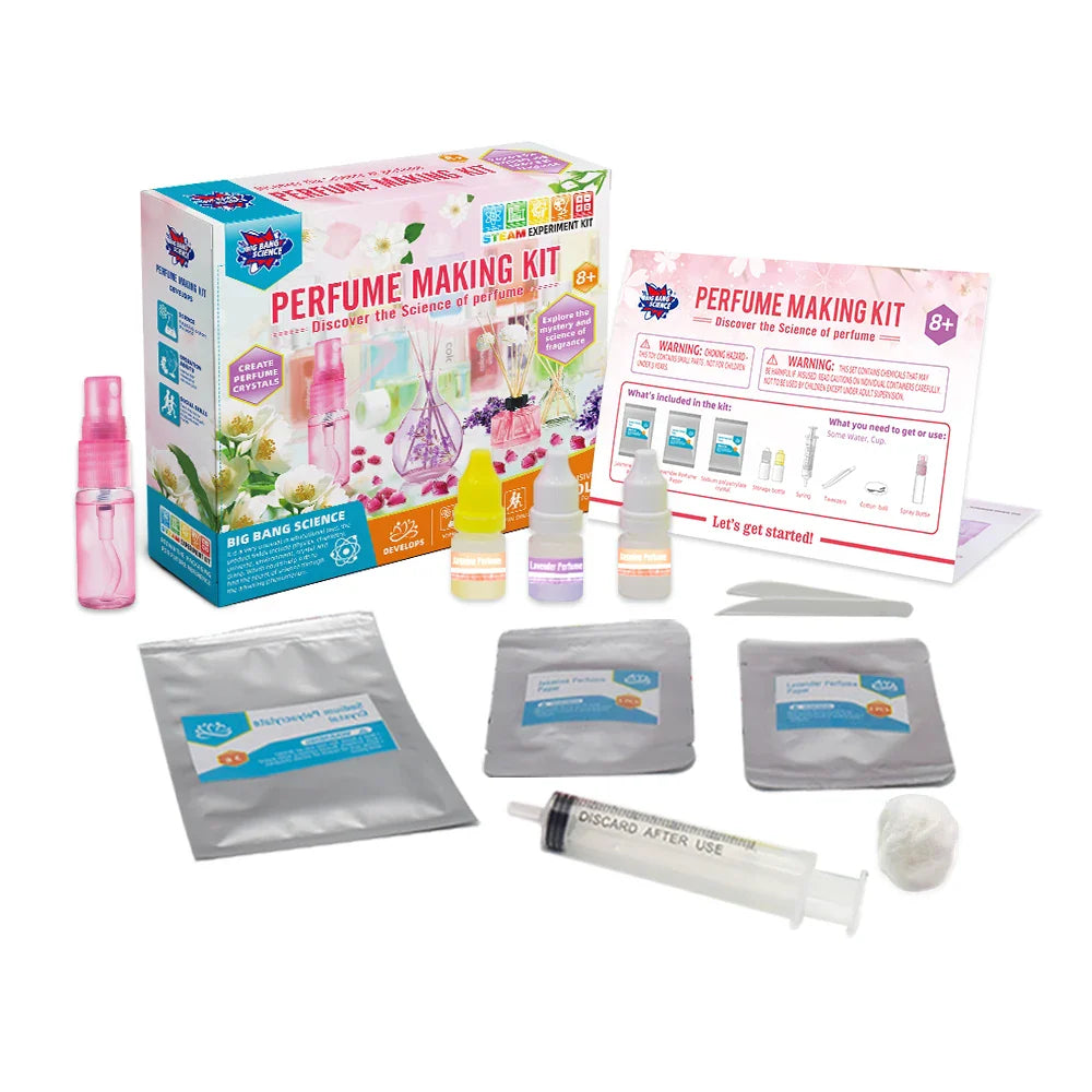 HKM-467731 80+ Science Experiments STEM Kit for Kids - Engaging Chemistry Learning Tool