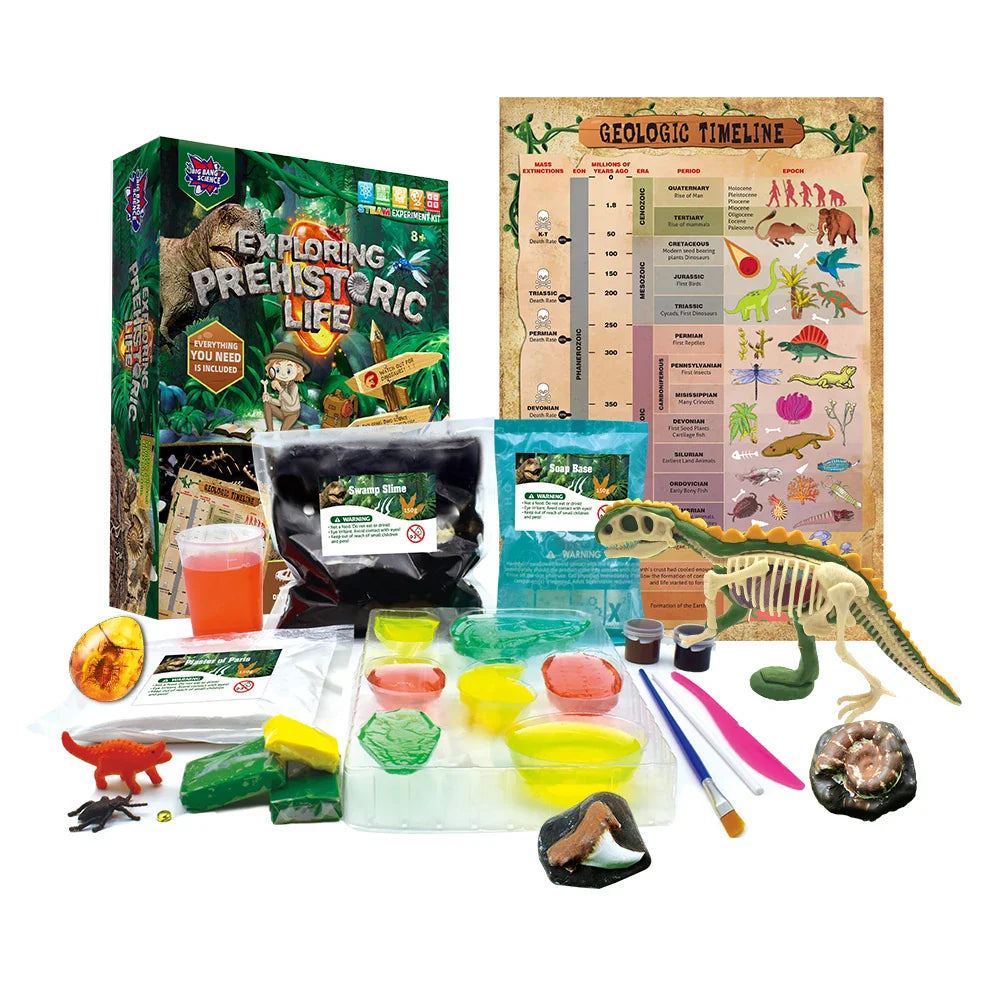 HKM-467731 80+ Science Experiments STEM Kit for Kids - Engaging Chemistry Learning Tool