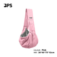 HKM-4677565 Cotton Pet Sling Carrier Bag for Small Dogs and Cats - Comfortable and Portable Travel Shoulder Bag