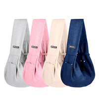 HKM-4677565 Cotton Pet Sling Carrier Bag for Small Dogs and Cats - Comfortable and Portable Travel Shoulder Bag