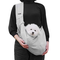 HKM-4677565 Cotton Pet Sling Carrier Bag for Small Dogs and Cats - Comfortable and Portable Travel Shoulder Bag