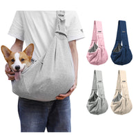 HKM-4677565 Cotton Pet Sling Carrier Bag for Small Dogs and Cats - Comfortable and Portable Travel Shoulder Bag