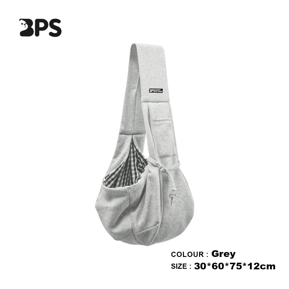 HKM-4677565 Cotton Pet Sling Carrier Bag for Small Dogs and Cats - Comfortable and Portable Travel Shoulder Bag