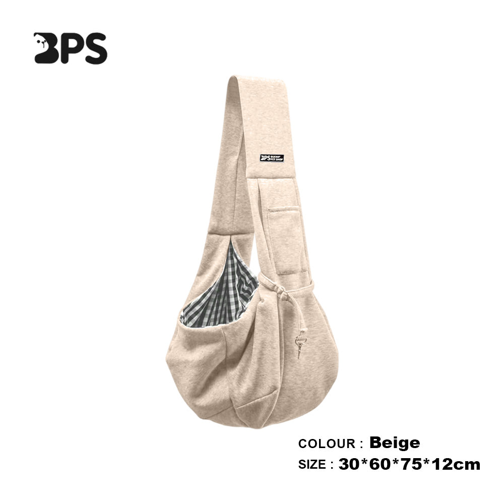 HKM-4677565 Cotton Pet Sling Carrier Bag for Small Dogs and Cats - Comfortable and Portable Travel Shoulder Bag