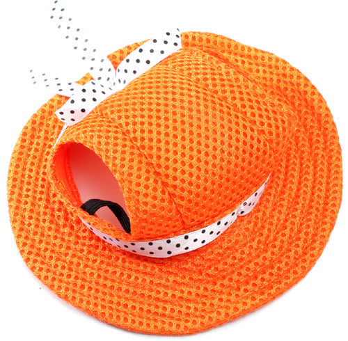 HKM-4677693 Breathable Sun Hat for Dogs - Lightweight Teddy Baseball Cap in Various Colors