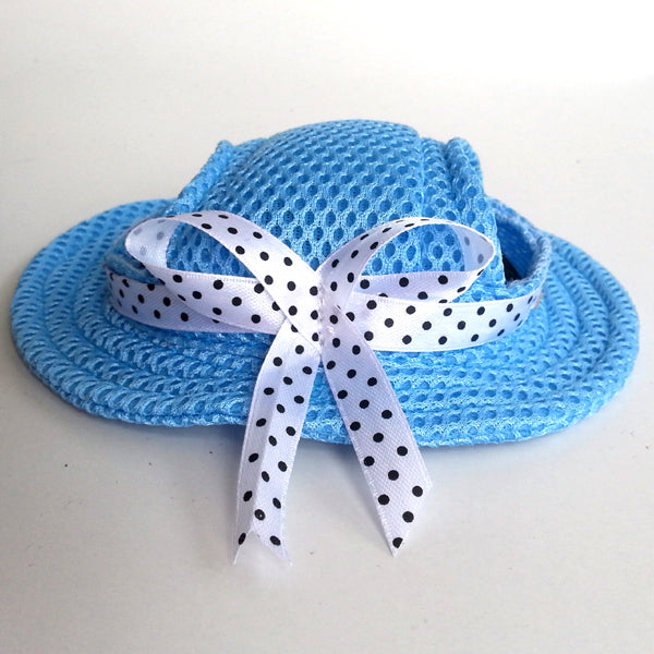 HKM-4677693 Breathable Sun Hat for Dogs - Lightweight Teddy Baseball Cap in Various Colors
