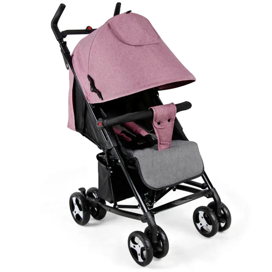 HKM-467795 Compact Lightweight Multi-Position Stroller with Canopy and Recline Feature