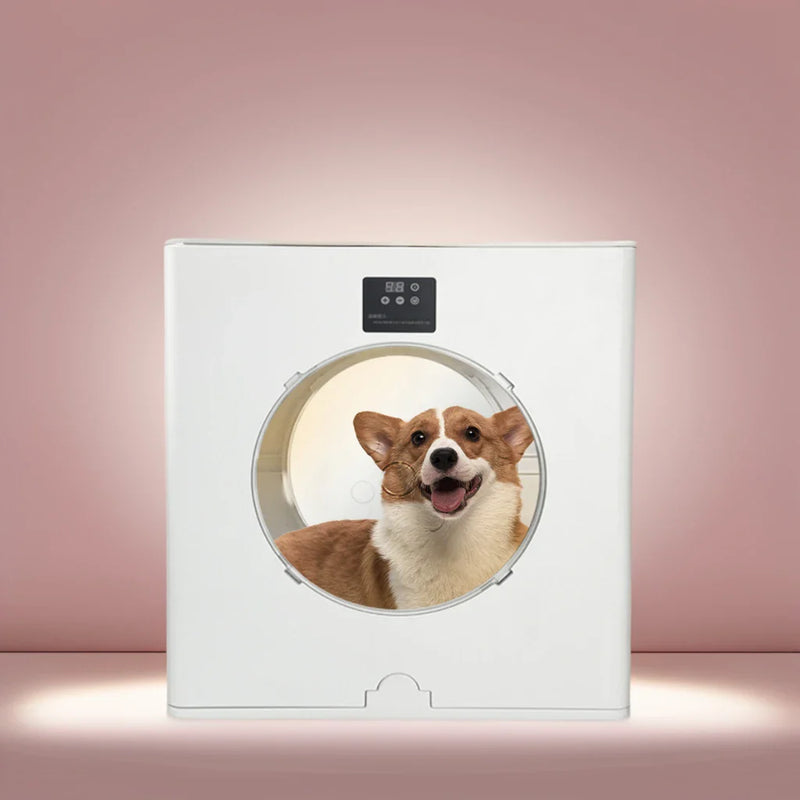 HKM-467859 Adjustable Speed Pet Hair Dryer for Dogs and Cats - Foldable and Efficient Grooming Tool