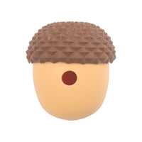 HKM-4679101 Silicone Acorn-Shaped Pet Dog Feeding Toy Ball in Various Colors