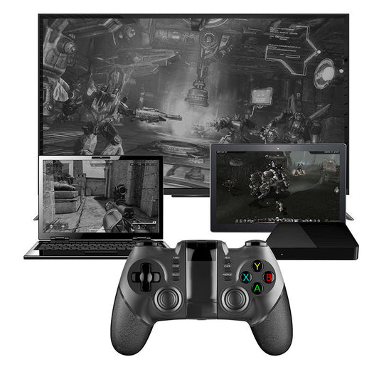 HKM-467923 Wireless Bluetooth Game Controller for Smartphones - ENKEU T-X60 Dual Player Accessory