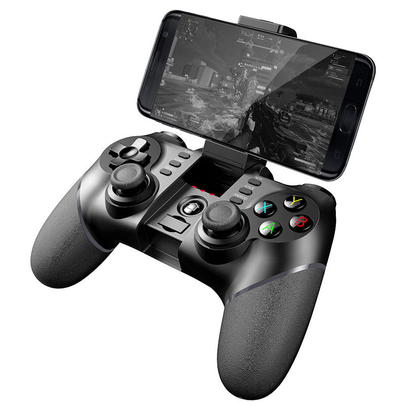 HKM-467923 Wireless Bluetooth Game Controller for Smartphones - ENKEU T-X60 Dual Player Accessory