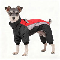 HKM-4679869 Fleece-Lined Waterproof Dog Coat with Traction for All Seasons