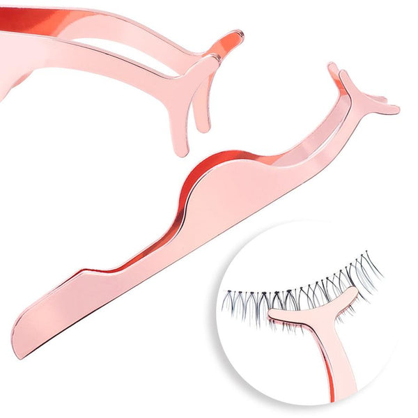 HKM-467987 Stainless Steel False Eyelash Assistant Clip for Easy Application