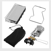 HKM-468115 Custom Logo Detachable Windproof Camping Gas Stove for Outdoor Activities