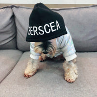 HKM-4681661 Casual White Polyester Coat for Schnauzer Puppy - Fall & Winter Pet Apparel