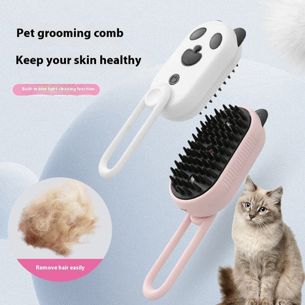 HKM-4682941 Pet Massage Spray and Hair Removal Tool with Rotating Comb Options
