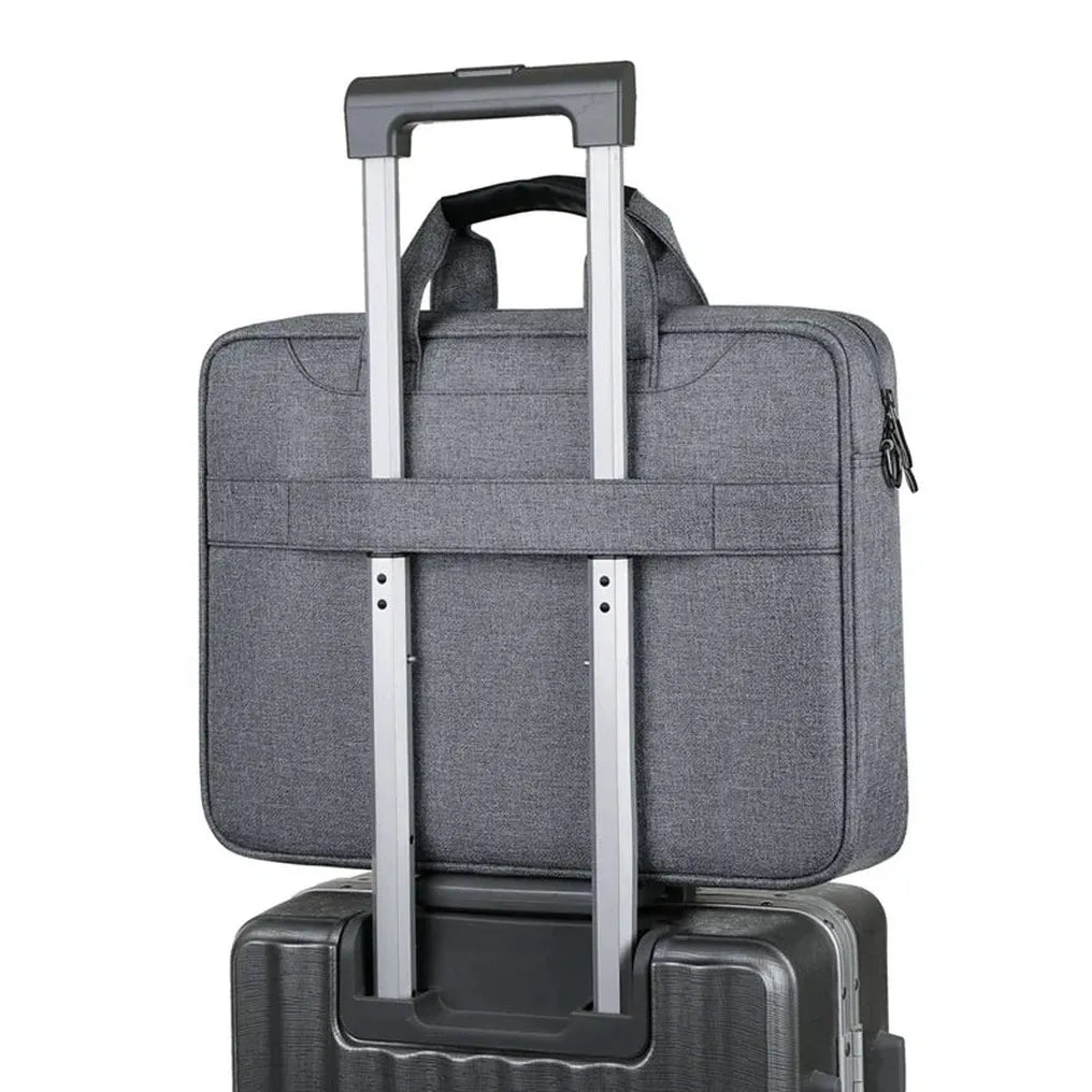 HKM-468307 Large Capacity 15.6-Inch Waterproof Laptop Tote Bag for Business and Office Use