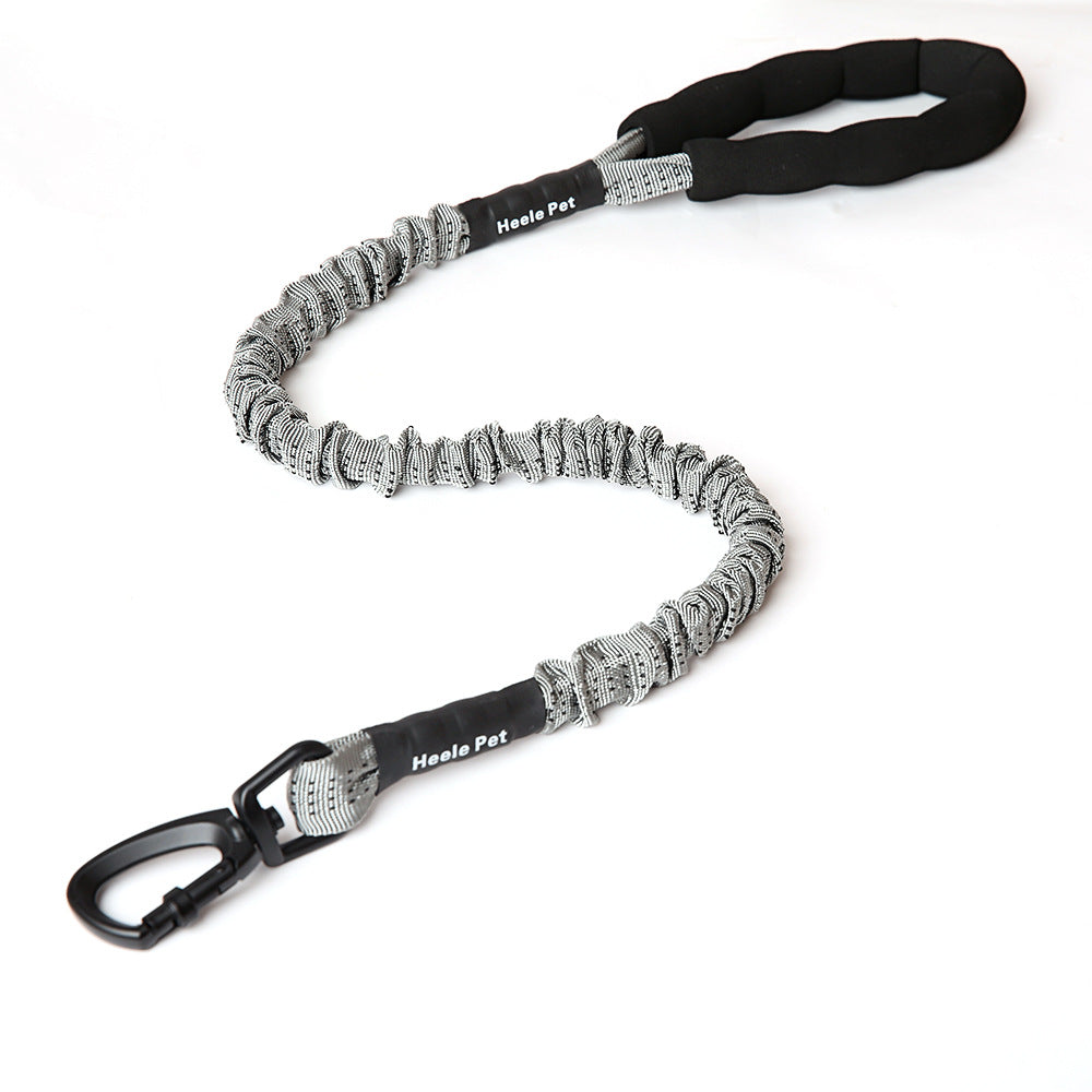 HKM-4684861 Elastic Traction Rope for Medium and Large Dogs - High Elasticity and Explosion-Proof Design